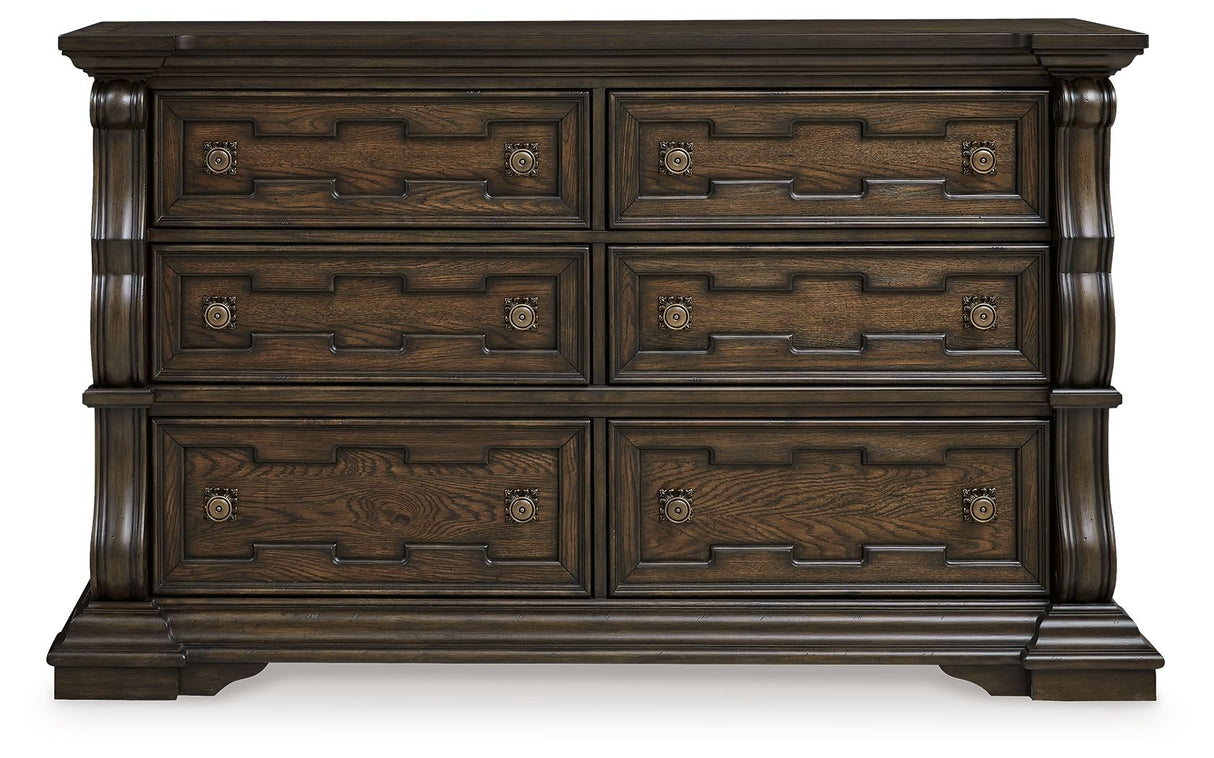 Maylee - Dark Brown - Dresser by Signature Design by Ashley® | Bel Furniture