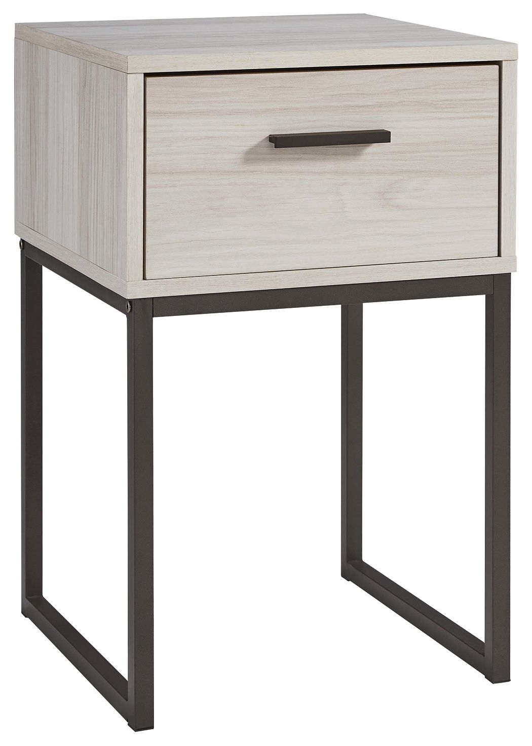 Socalle - One Drawer Night Stand Beige by Signature Design by Ashley® | Bel Furniture
