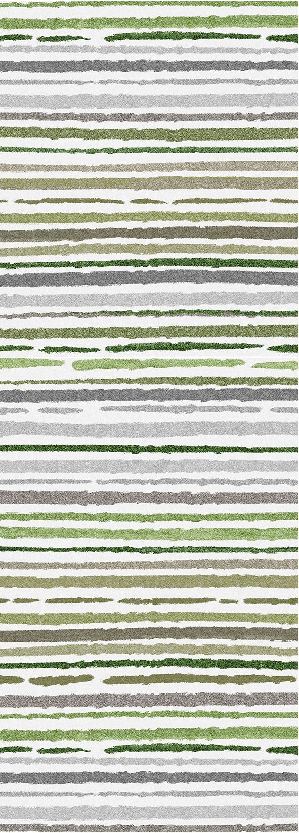 Sphinx - Indoor & Outdoor Washable Non - Slip Accent Rug Green 66"W x 24"D x 0.04"H by Icona Home Decor | Bel Furniture