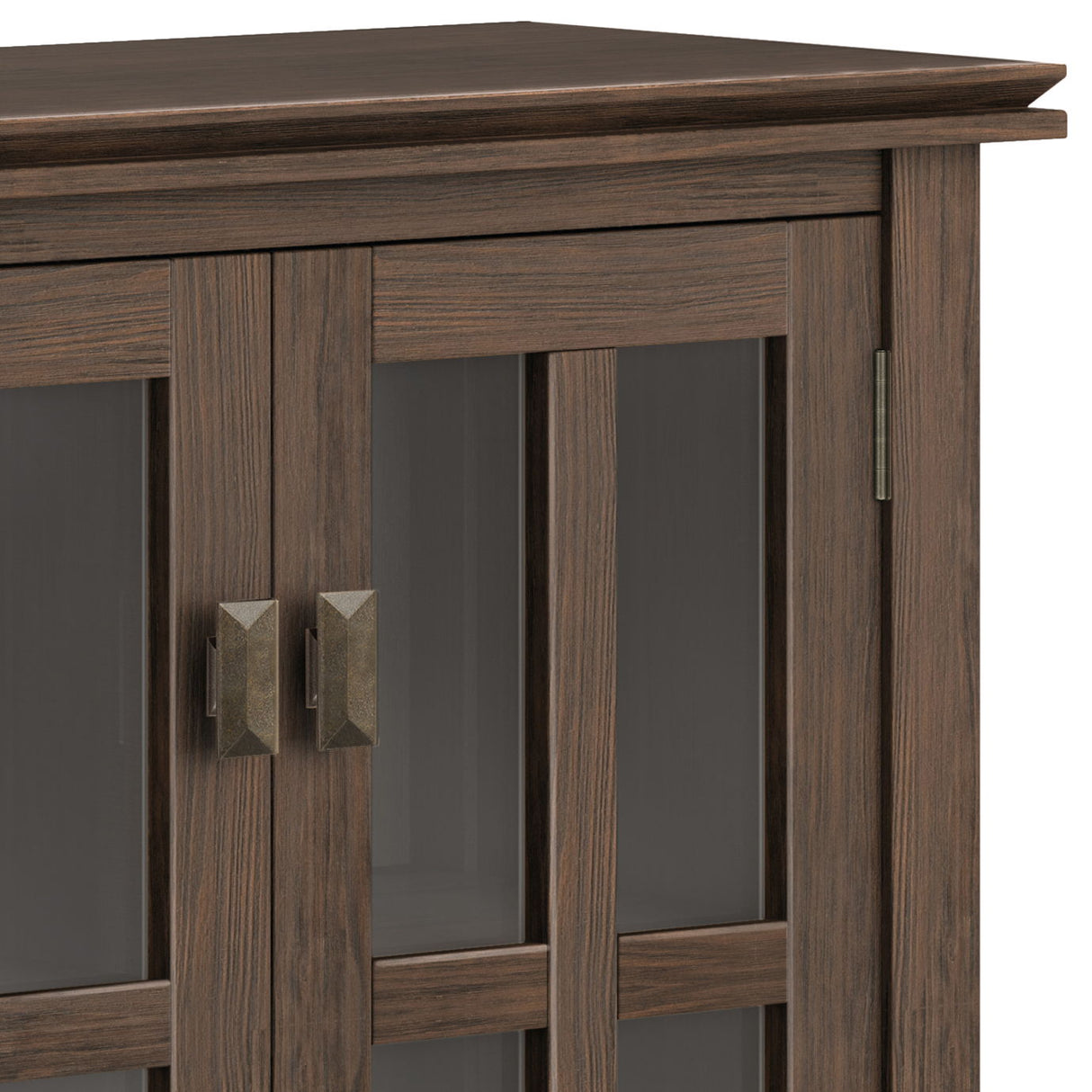 Artisan - Handcrafted Low Storage Cabinet by Simpli-Home | Bel Furniture
