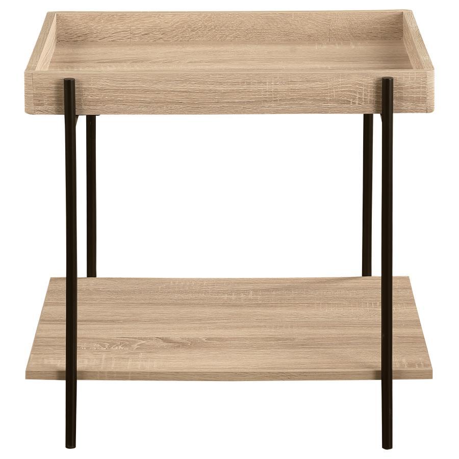 Fallon Rectangular Engineered Wood Table by Coaster Fine Furniture | Bel Furniture