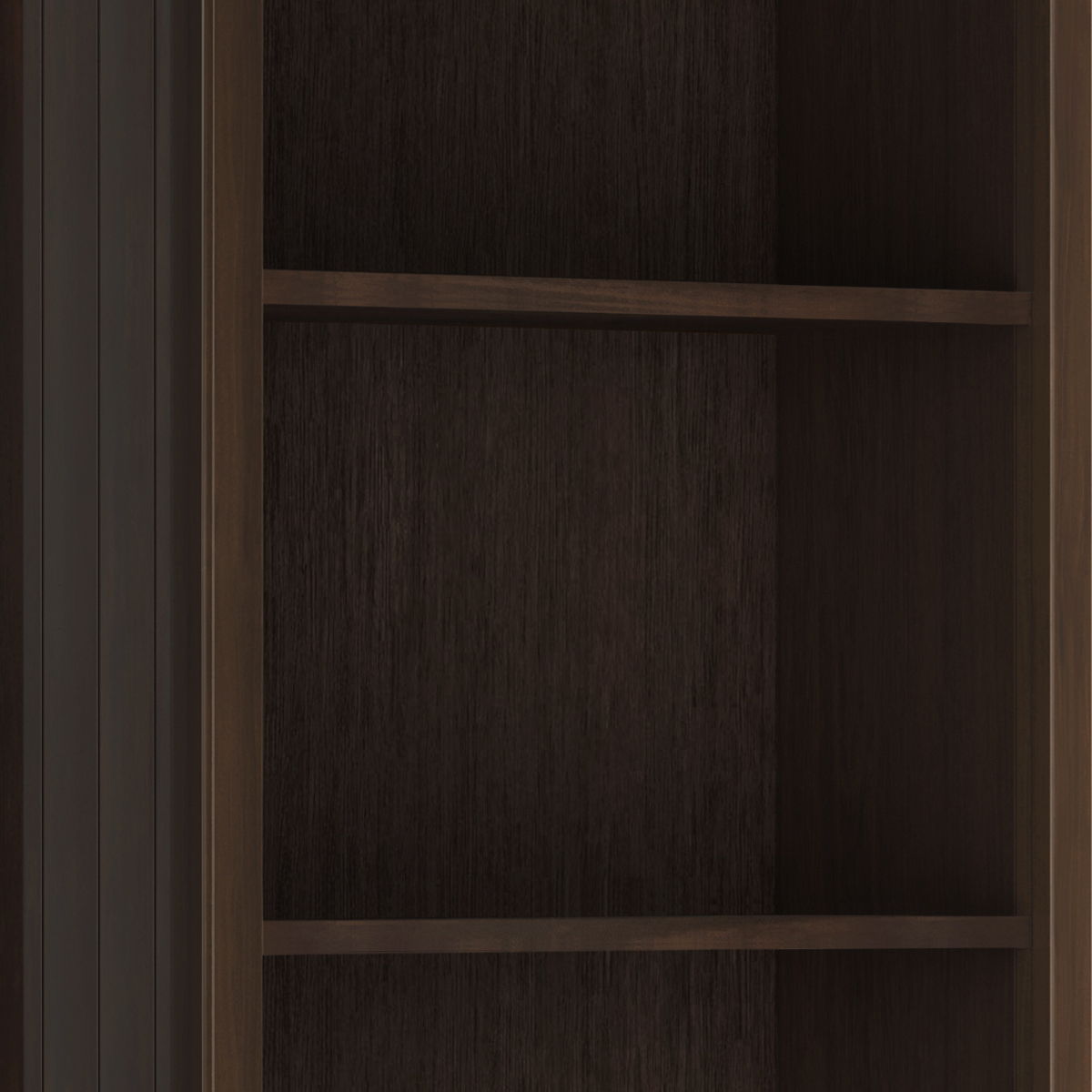 Acadian - 5 Shelf Bookcase, Handcrafted by Simpli-Home | Bel Furniture