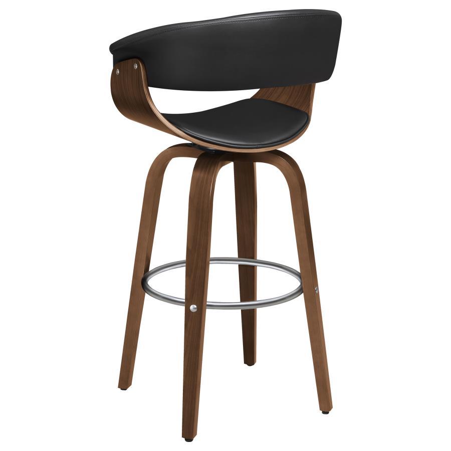 Zion - Upholstered Swivel Bar Stool by CoasterEssence | Bel Furniture