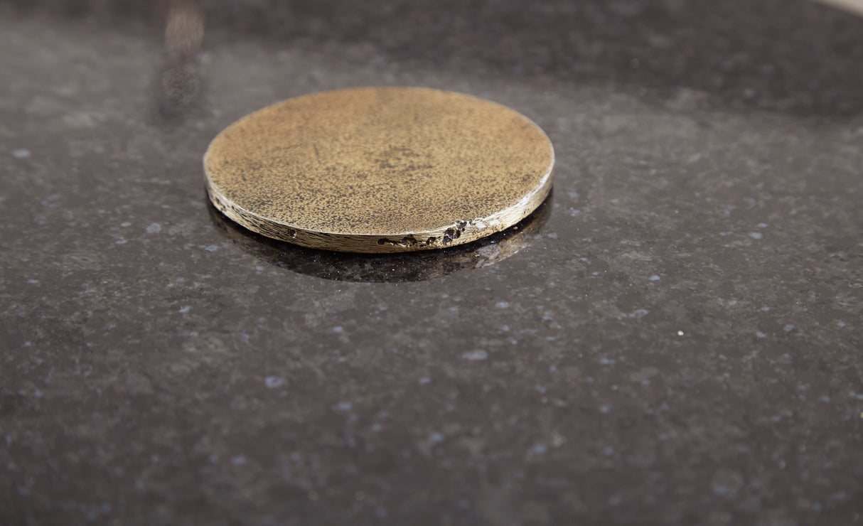 Lemkins - Black / Antique Gold Finish - Accent Table by Signature Design by Ashley® | Bel Furniture