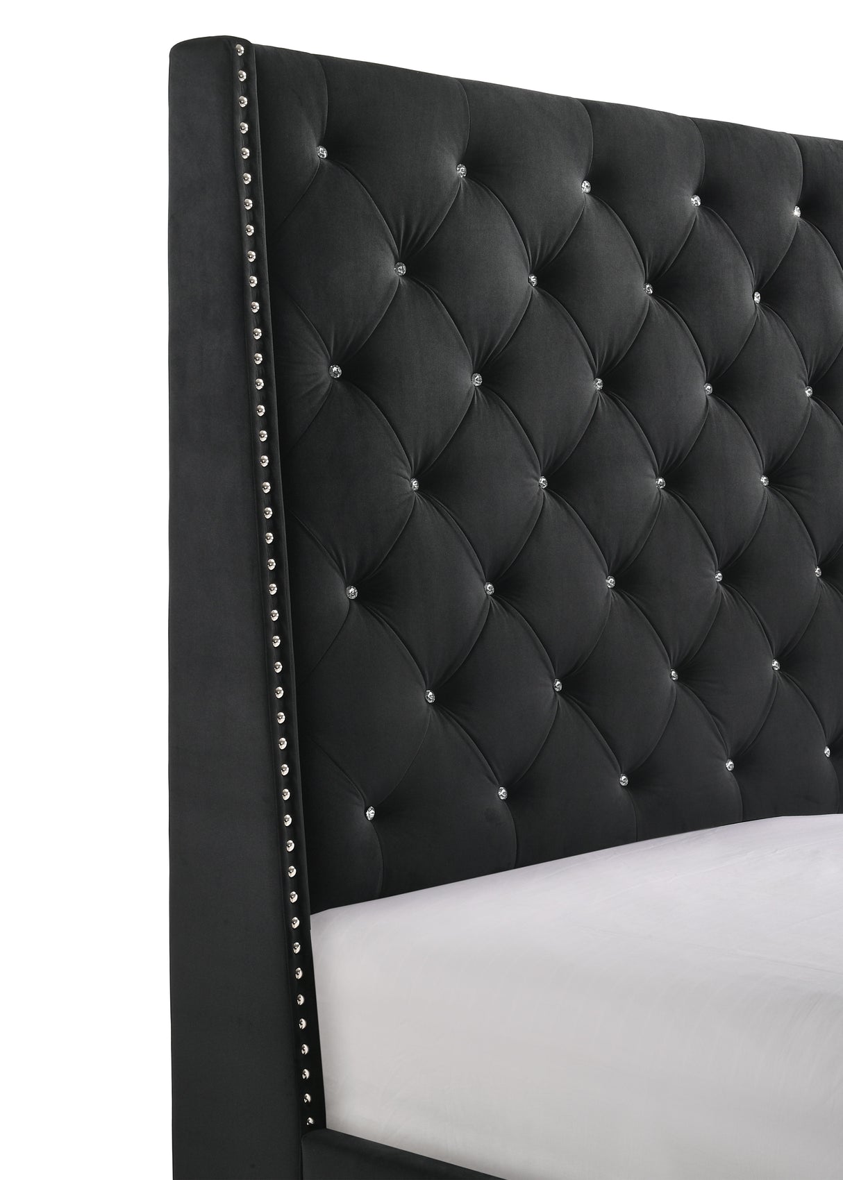 Chantilly - Upholstered Bed by Crown Mark | Bel Furniture