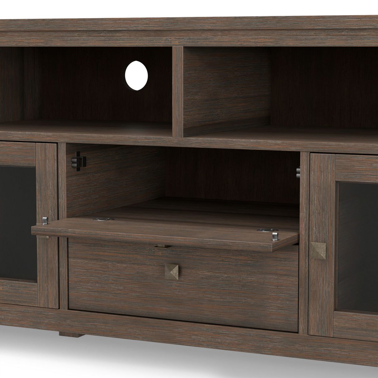 Cosmopolitan - Handcrafted Wide TV Media Stand