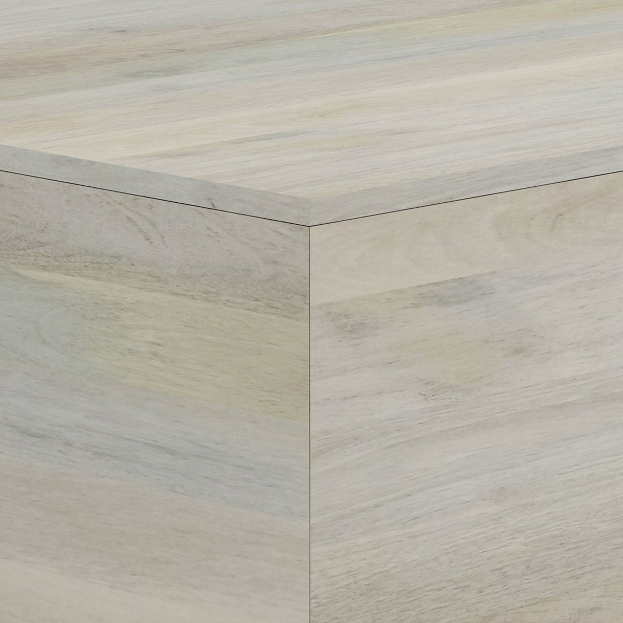 Abba - Handcrafted Square Coffee Table by Simpli-Home | Bel Furniture