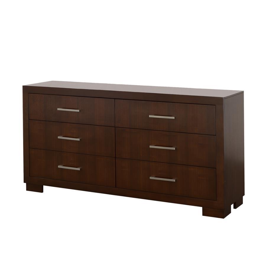 Jessica - 6-drawer Dresser by CoasterEssence | Bel Furniture
