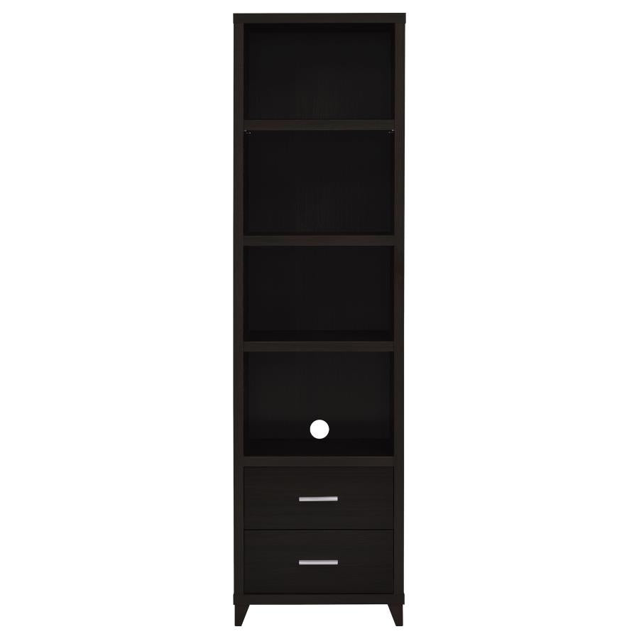 Lewes - 4 Piece TV Entertainment Center - Cappuccino