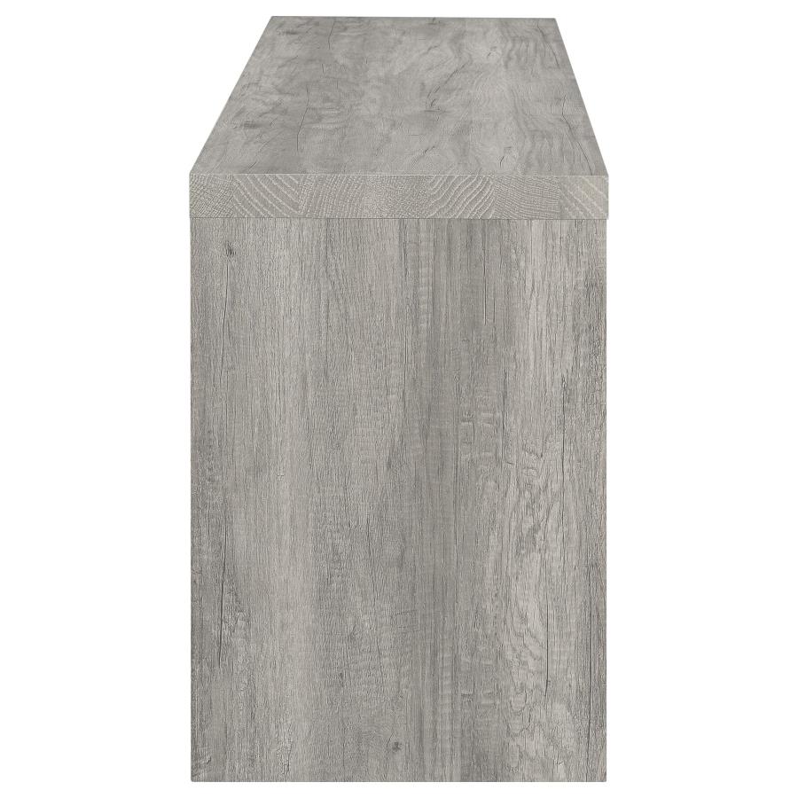 Burke - 3 Piece TV Entertainment Center - Gray Driftwood