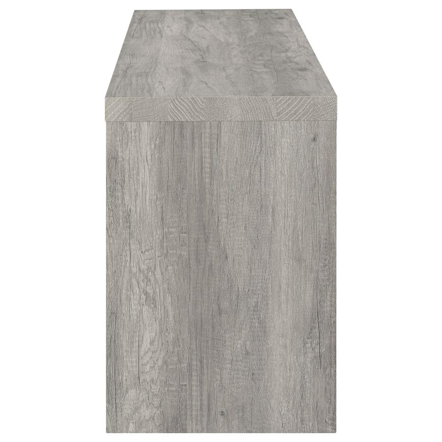 Burke - 2-Drawer Engineered Wood TV Stand - Gray Driftwood