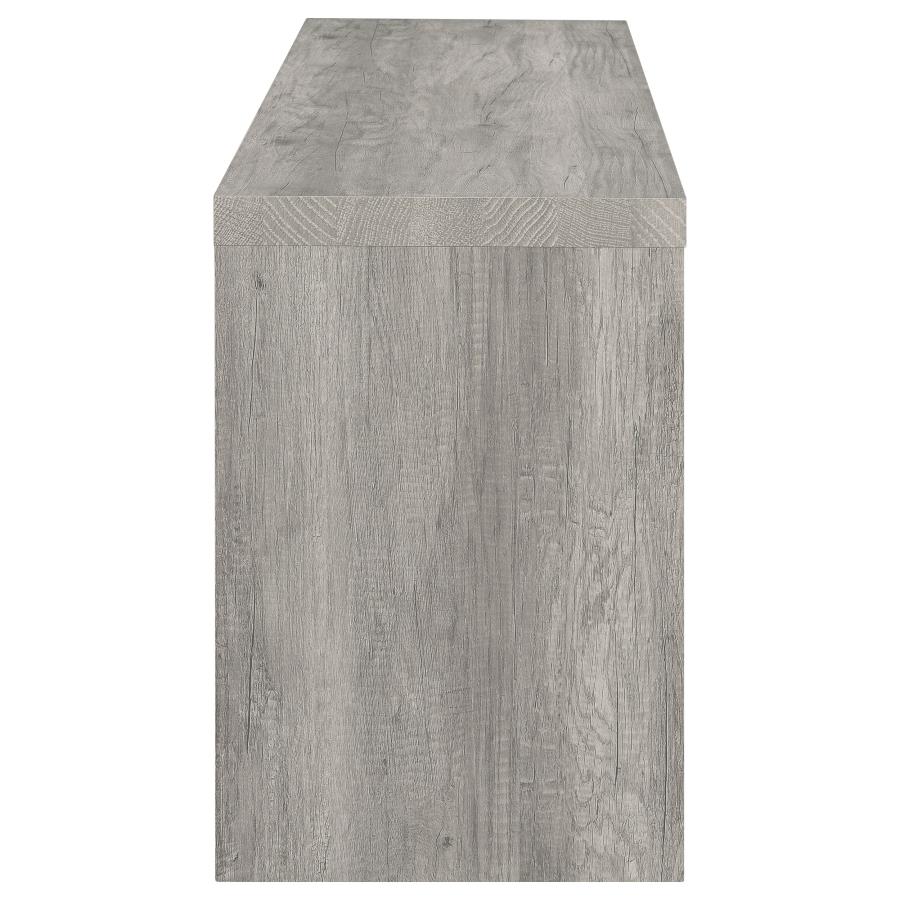 Burke - 2-Drawer Engineered Wood TV Stand - Gray Driftwood