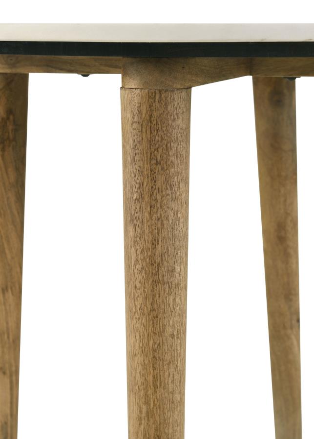 Aldis - Round Marble Top Table