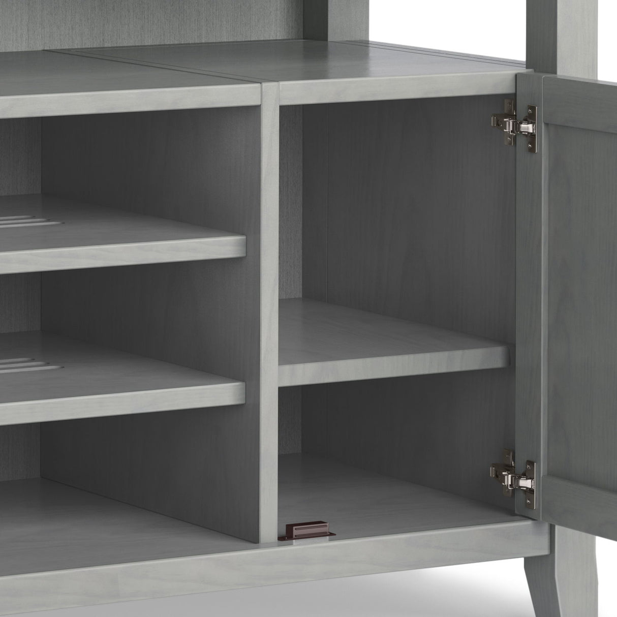 Amherst - TV Media Stand, Handcrafted by Simpli-Home | Bel Furniture