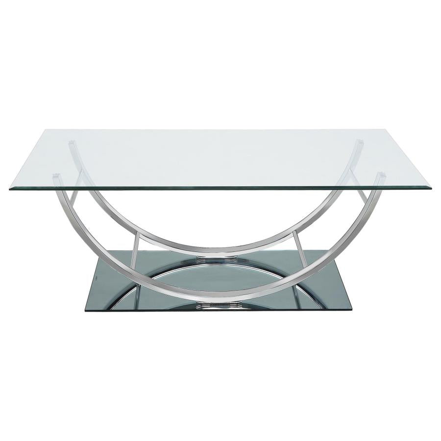 Danville - Glass Top Coffee Table Set