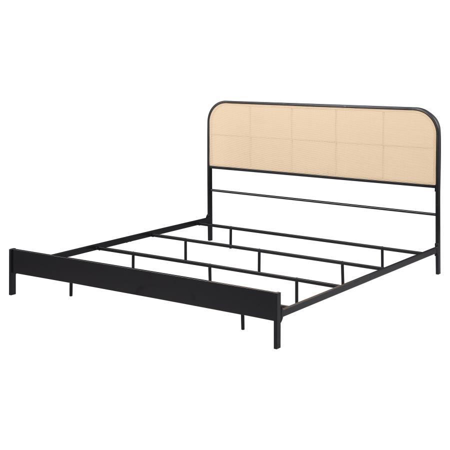 Amherst - Radio Weave Rattan Metal Bed by Coaster Fine Furniture | Bel Furniture