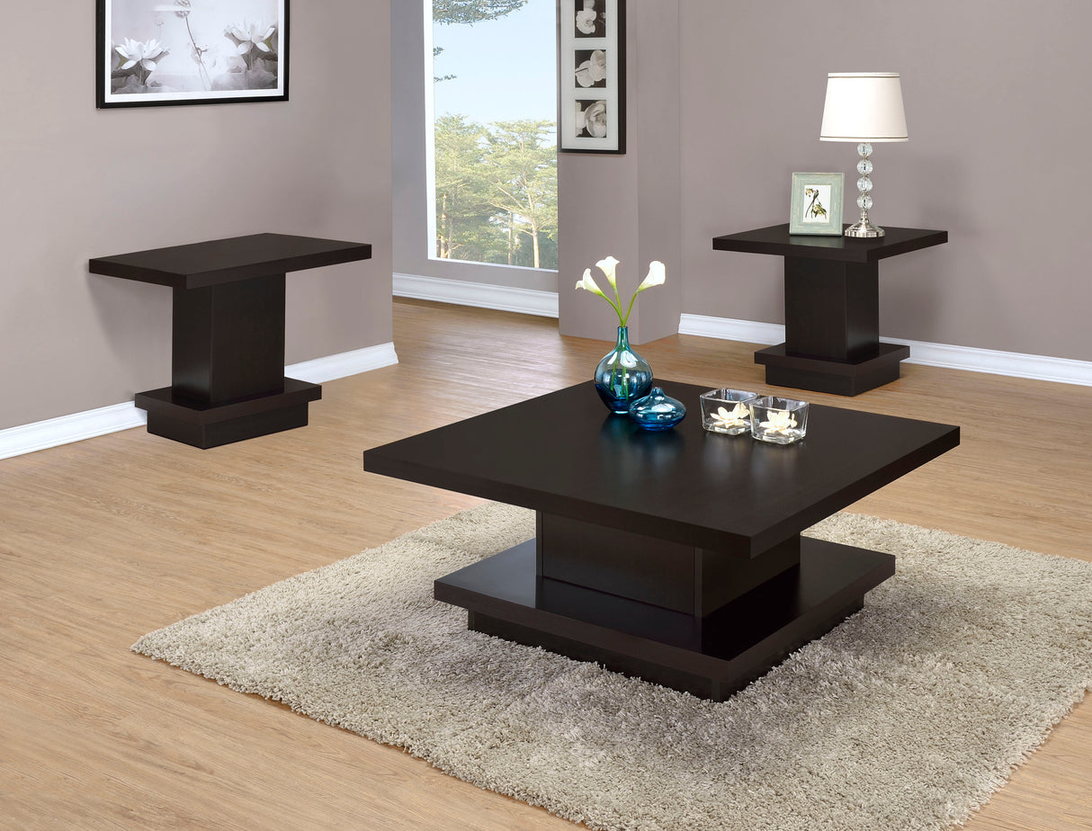 Reston - Square Coffee Table Set