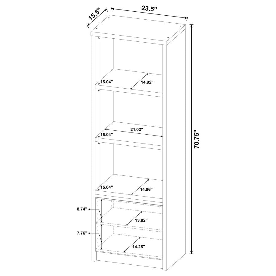 Winfield - 3-Piece Entertainment Center TV Stand