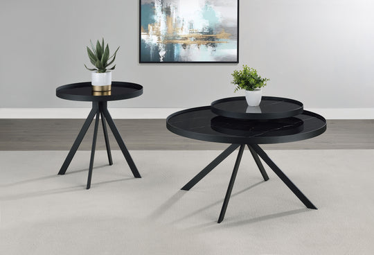 Briggs - Round Coffee And End Table Set