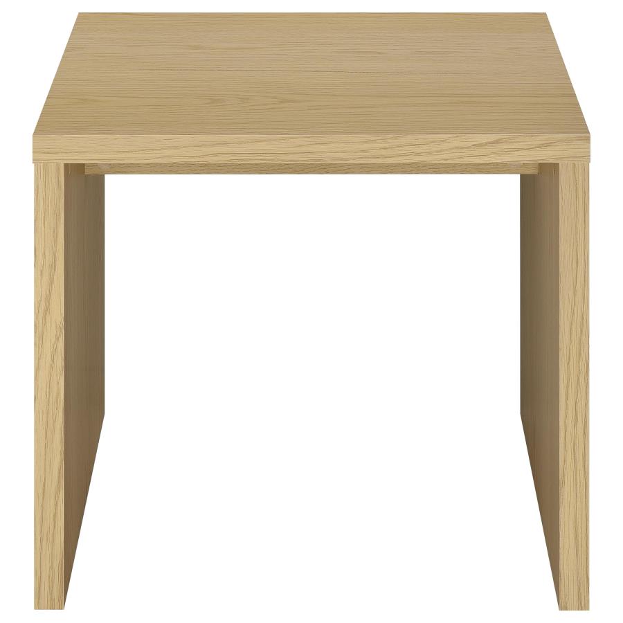 Canoga - Lift Top Cocktail Coffee Table Set - Light Oak