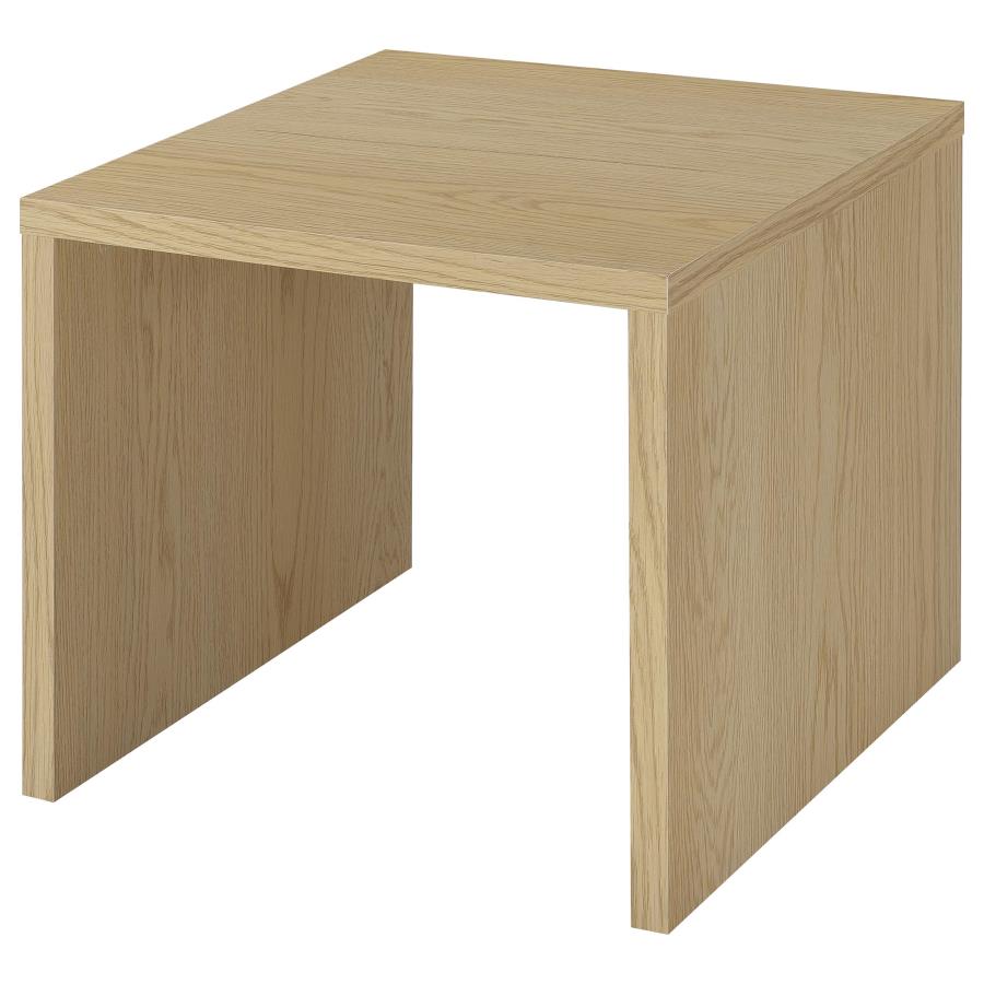Canoga - Lift Top Cocktail Coffee Table Set - Light Oak