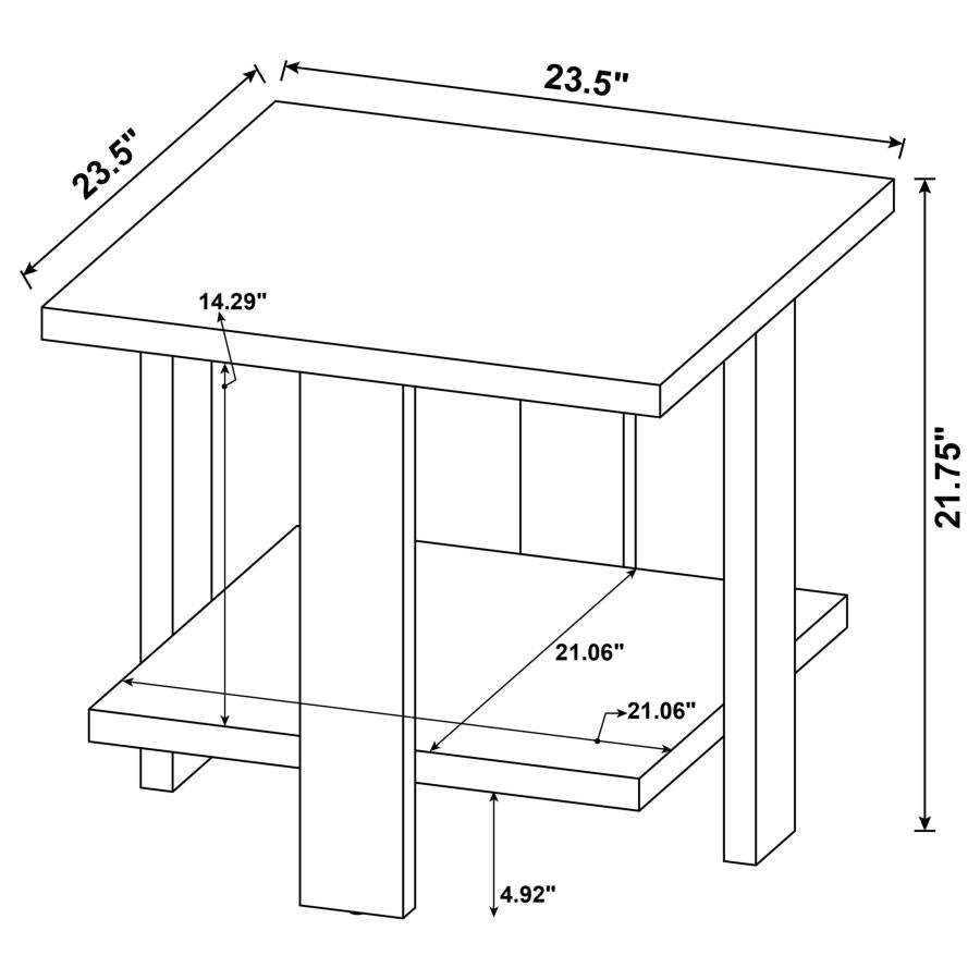 Dawn - Round Coffee Table Set