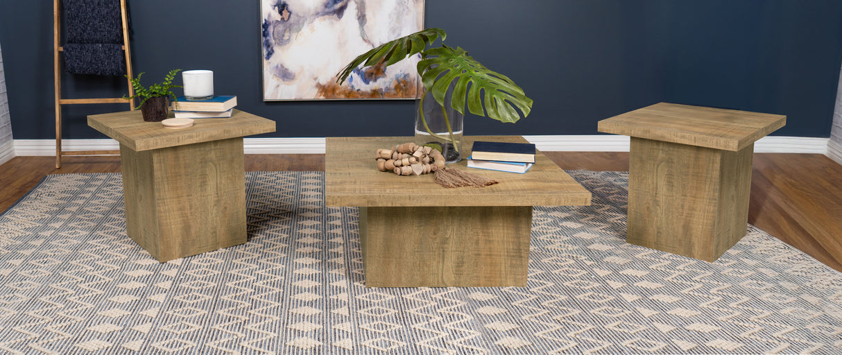 Devar - Square Coffee Table Set