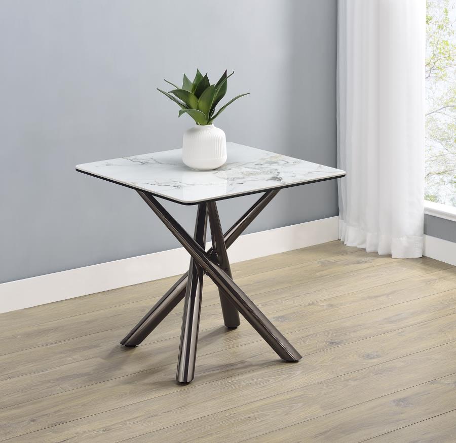 Carvell - Square Sintered Stone Table