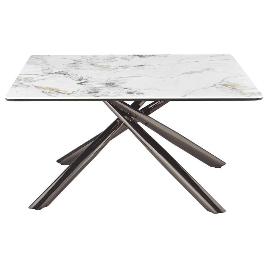 Carvell - Square Sintered Stone Table