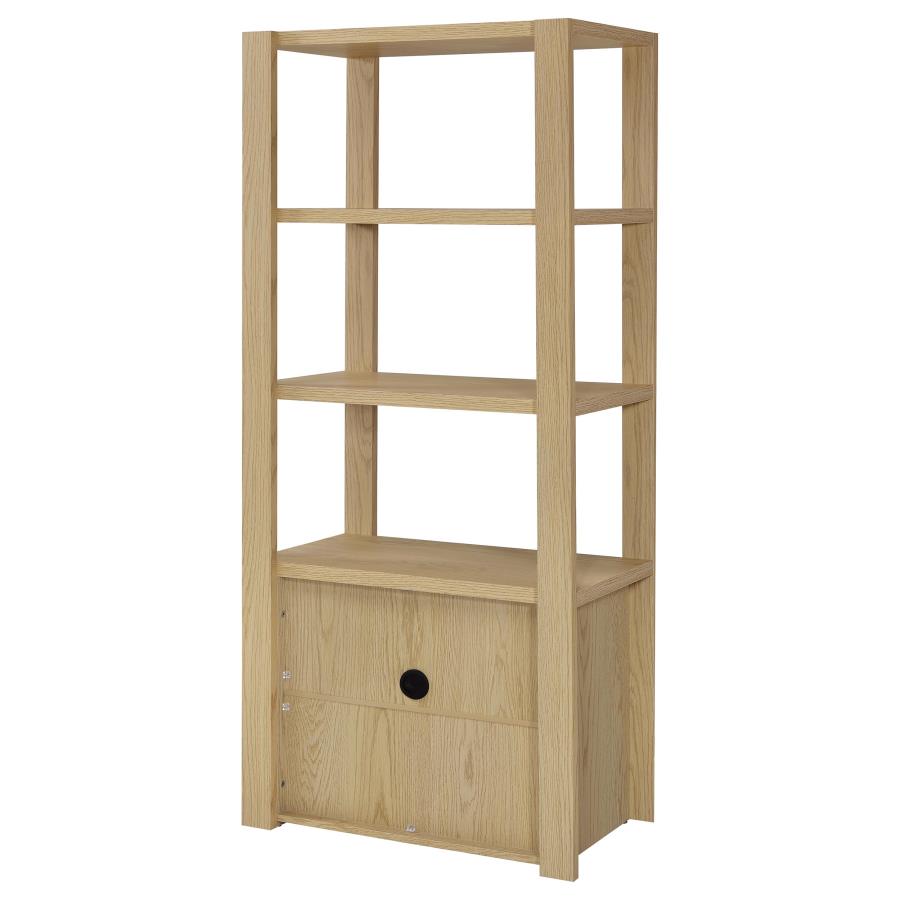 Laurelton - 3 Piece Entertainment Center TV Stand - Light Oak