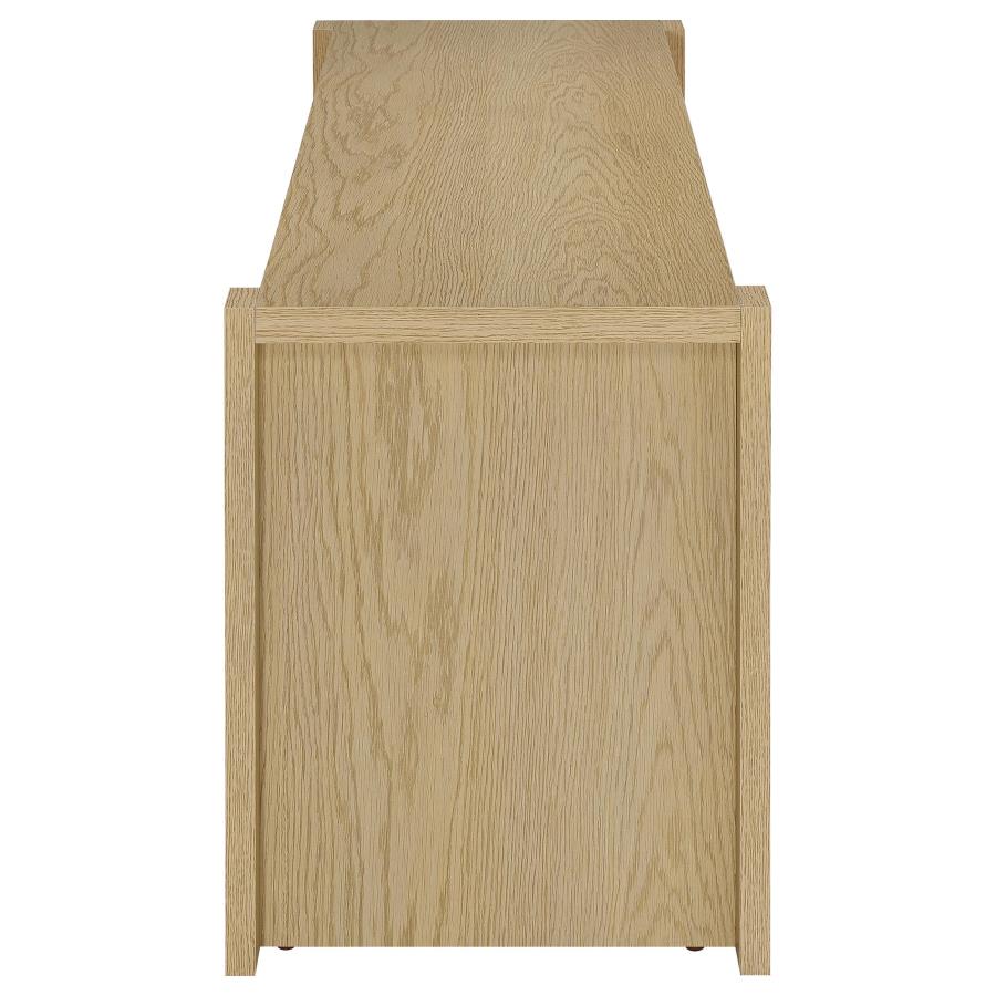 Laurelton - 60" 2-Door TV Stand Media Console - Light Oak