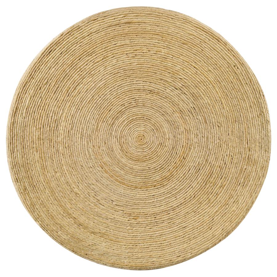 Artina - Woven Rattan Round Table