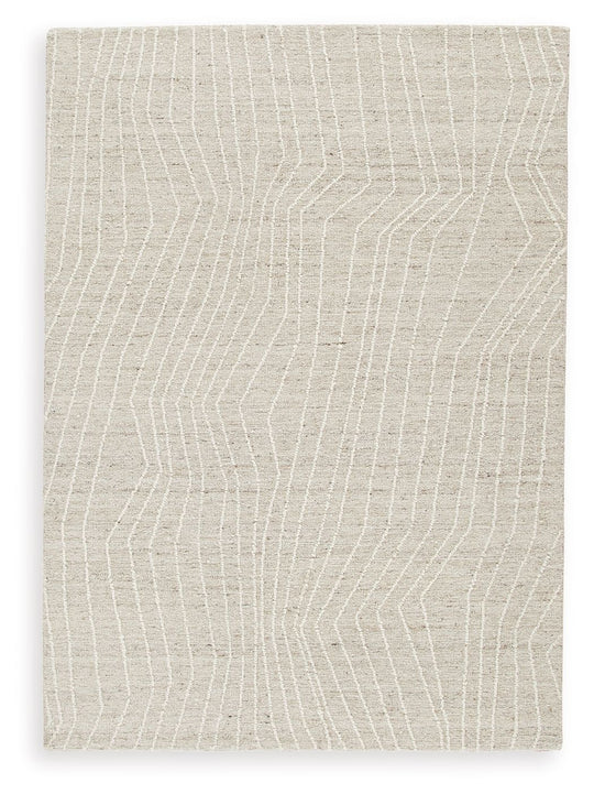 Varahill - Rug Gray 5' x 7' by Signature Design by Ashley® | Bel Furniture