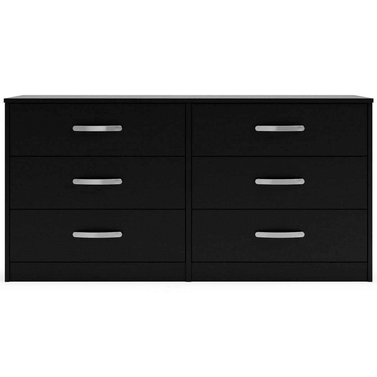 Finch - Black - Six Drawer Dresser - 29'' Height by Signature Design by Ashley® | Bel Furniture