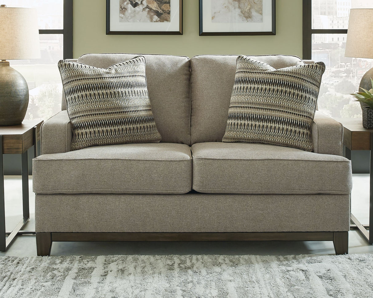 Kaywood - Granite - Loveseat by Signature Design by Ashley® | Bel Furniture