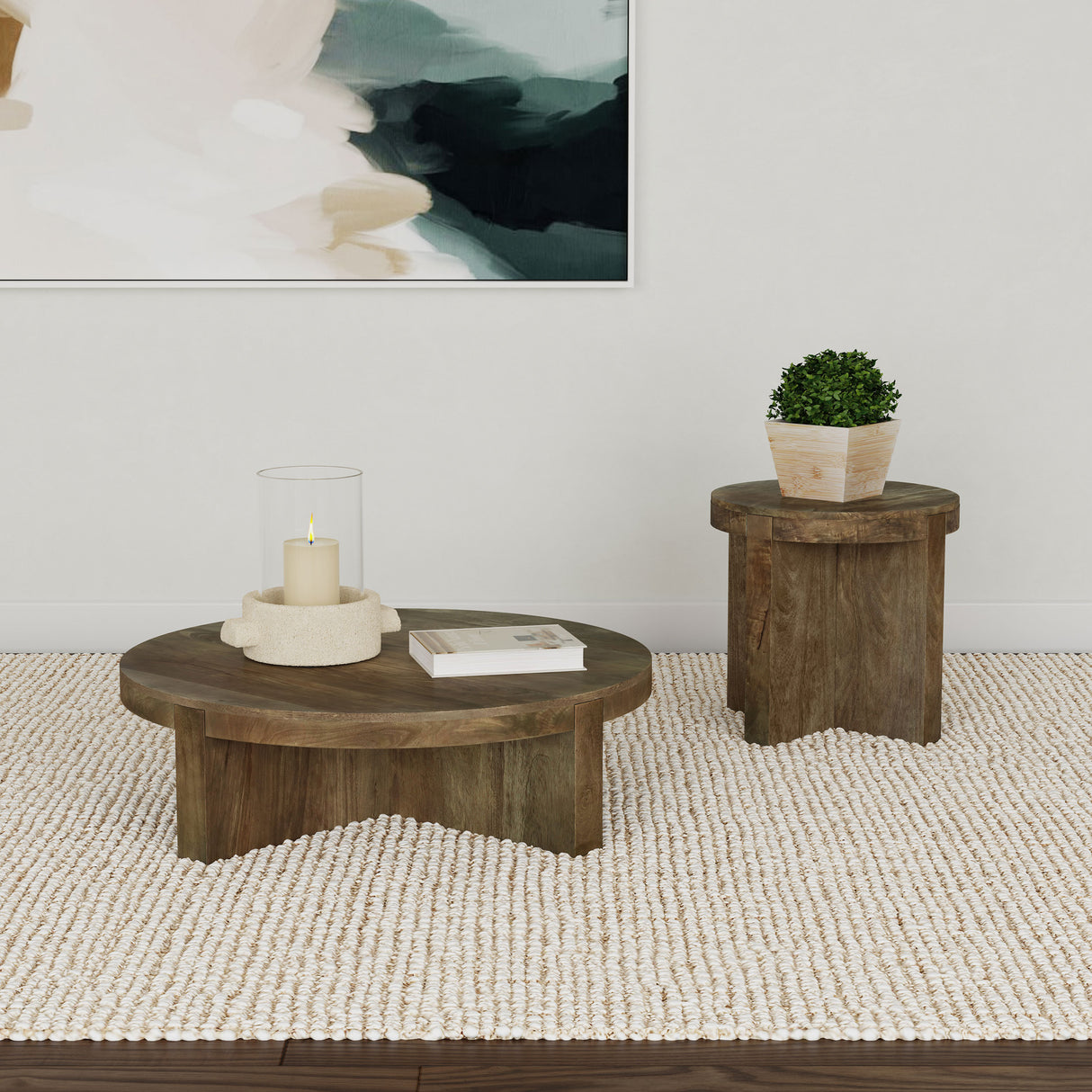 Kinkaid - Solid Wood Coffee And End Table Set