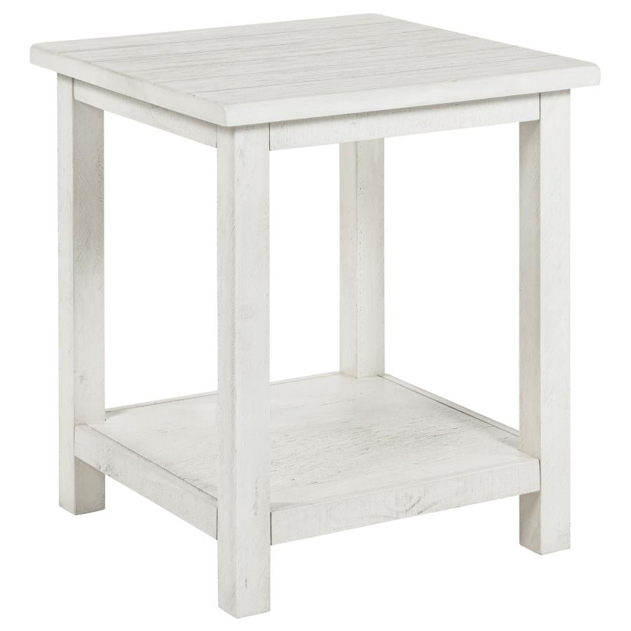 Payne - Wood End Table with Shelf