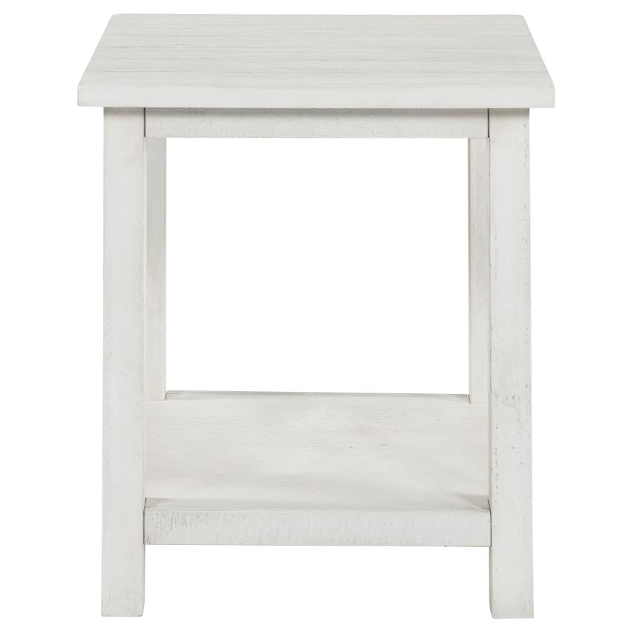 Payne - Wood End Table with Shelf