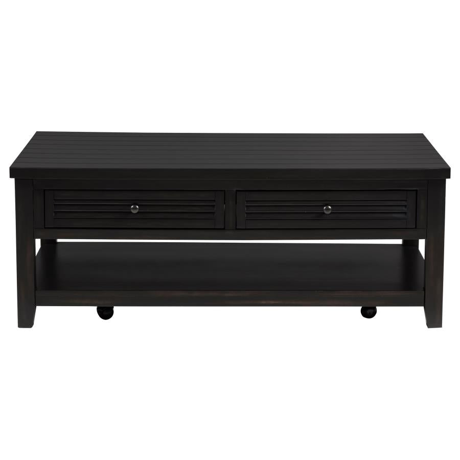 Concord - Coffee And End Table Set Distressed