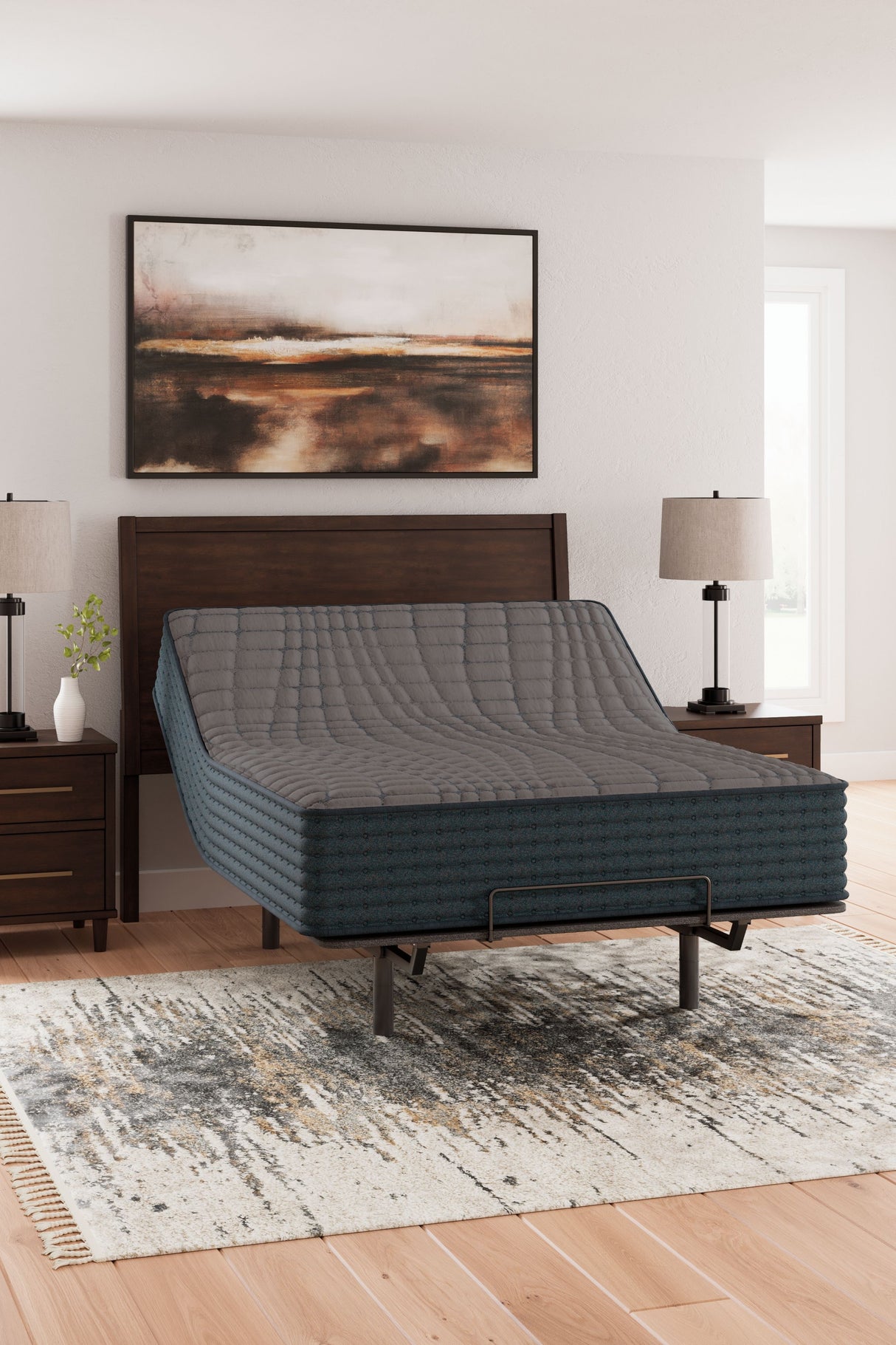 Gray 1200 Hybrid - Mattress by Sierra Sleep® by Ashley | Bel Furniture