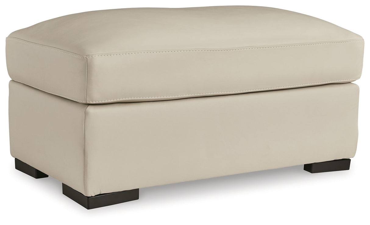 Treasure Trove - Almond - Ottoman by Signature Design by Ashley® | Bel Furniture