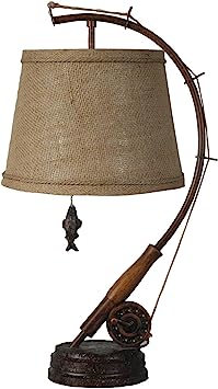 22.5-inch Fishing Rod & Reel Table Lamp (Set of 2) by Lamps Per Se | Bel Furniture