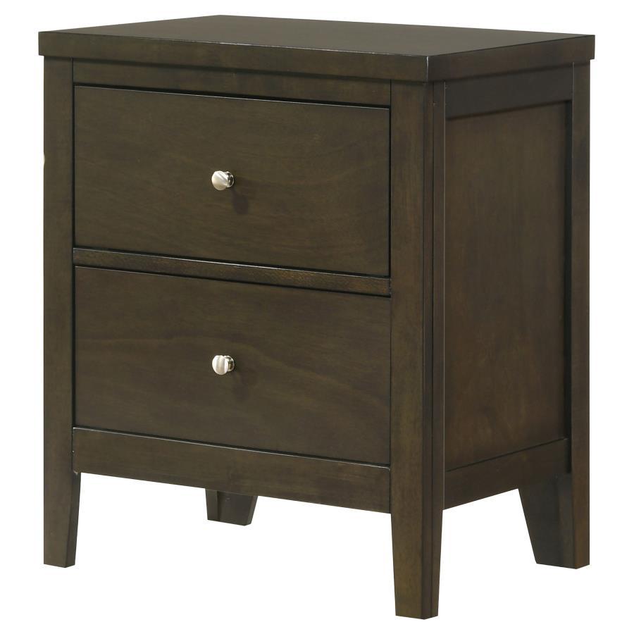 Wilkes - 2-Drawer Nightstand Bedside Table - Dark Cocoa by Coaster Fine Furniture | Bel Furniture