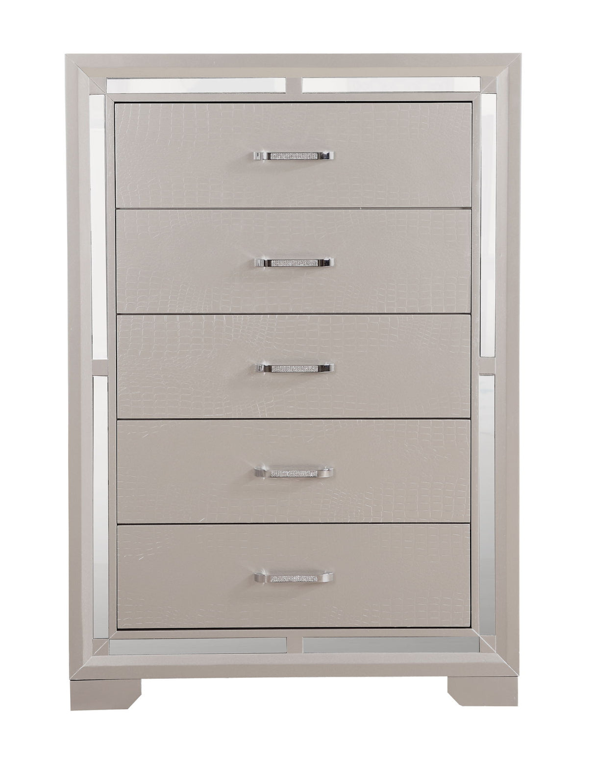 Alana - Chest - Silver Champagne by Glory Furniture | Bel Furniture