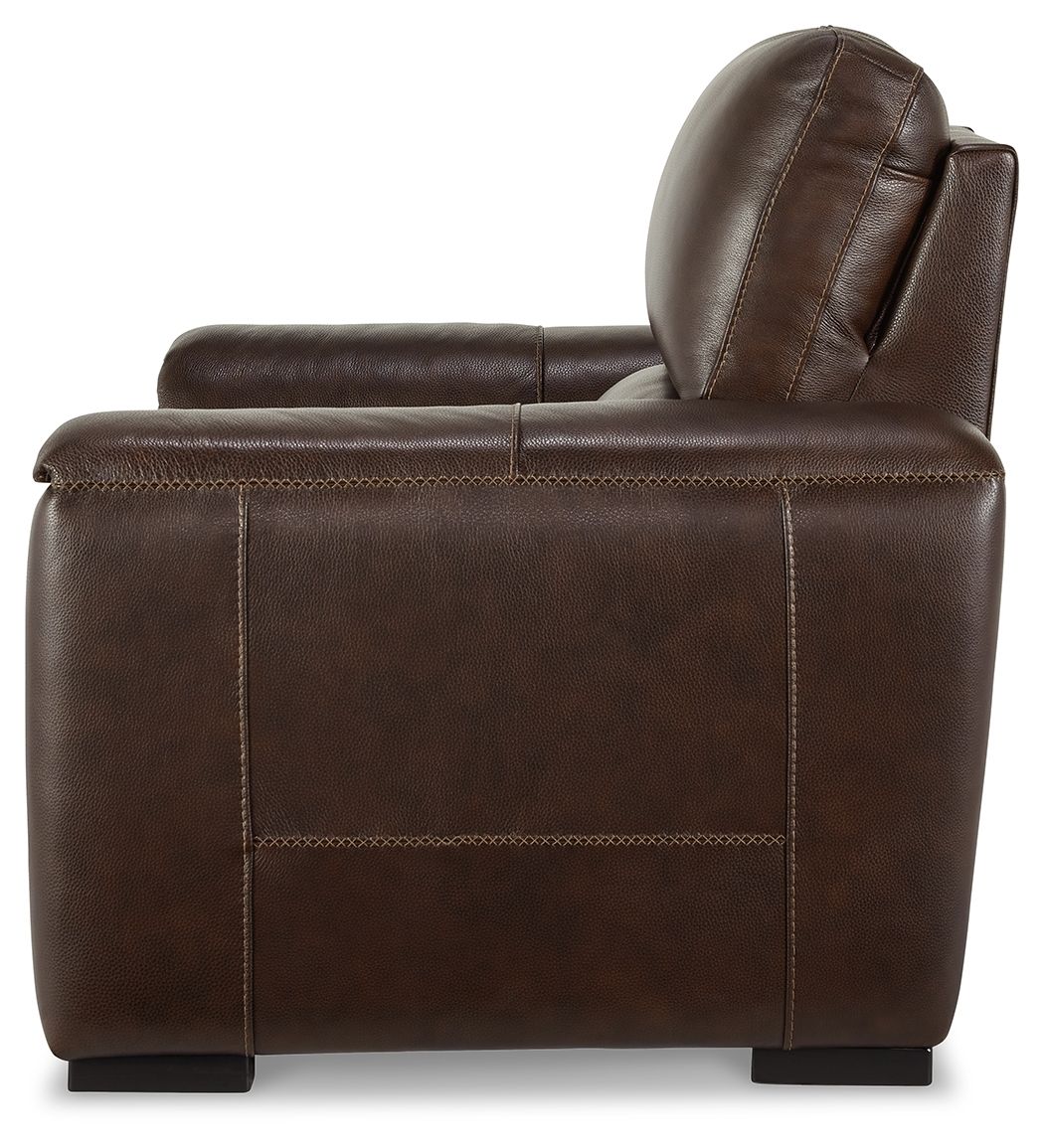 Alessandro - PWR Recliner/Adj Headrest - Walnut