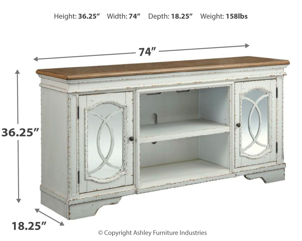 Realyn - TV Stand by Signature Design by Ashley® | Bel Furniture