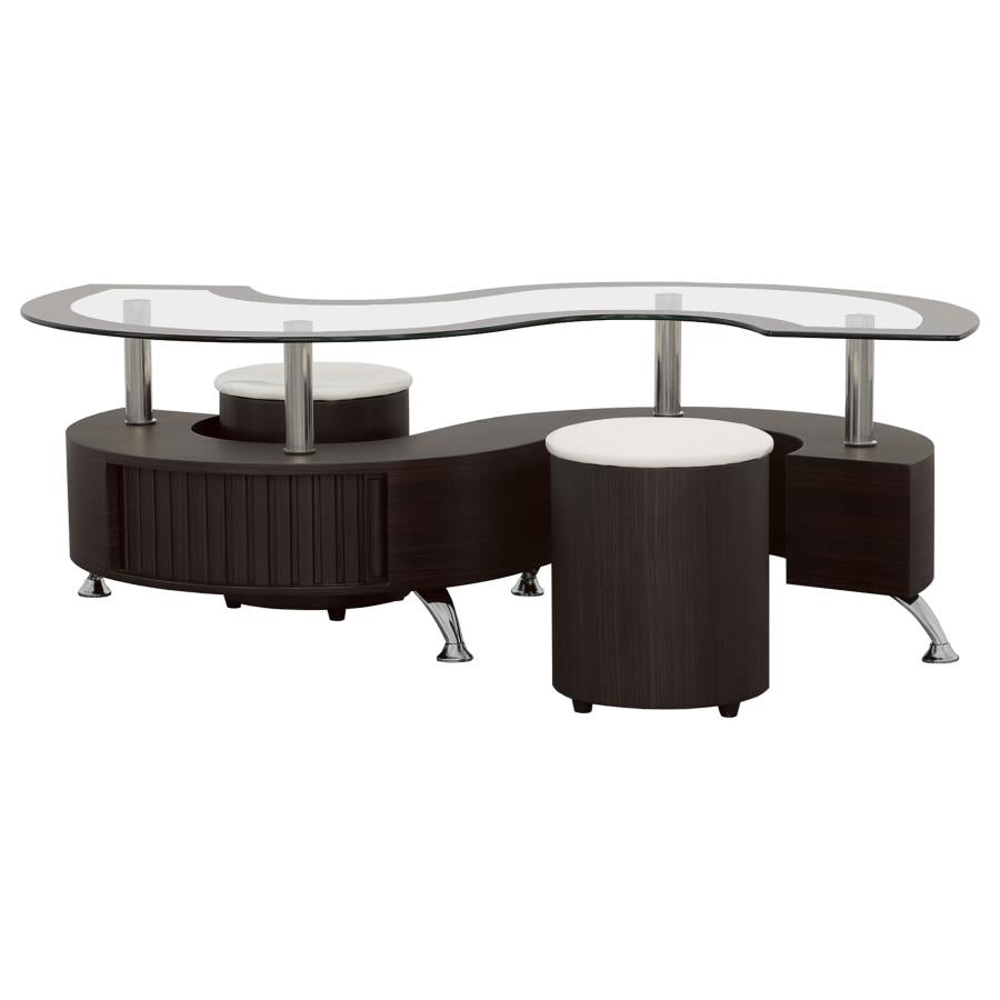 Buckley - 3 Piece Coffee Table And Stools Set