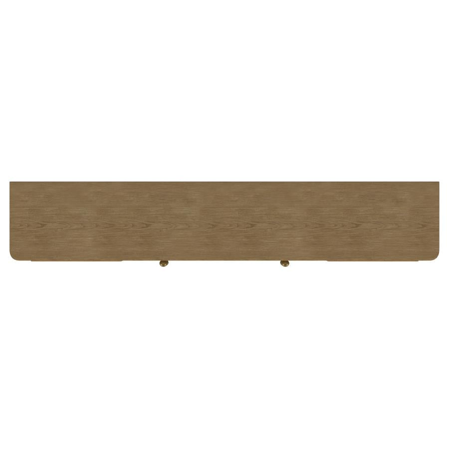 Arini - Rattan Cane 2-Door TV Stand Media Console