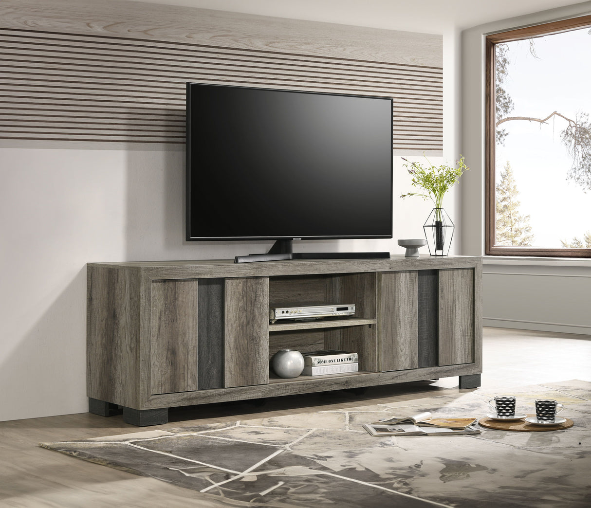Rangley - Tv Stand by Crown Mark | Bel Furniture