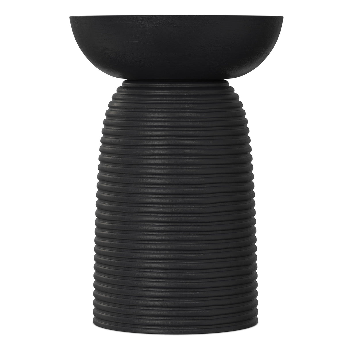 Boyd - Ribbed Accent Table - Black